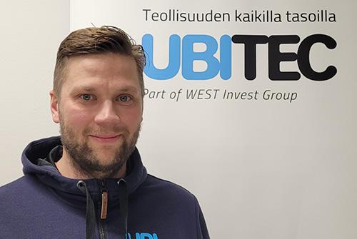 Antti Linkomäki, Project Manager, Service, Ubitec